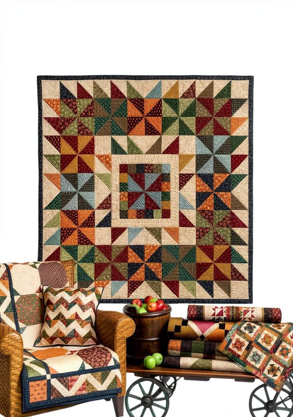 Patchwork Craft eBook by C T Publishing 271 Pages Sewing Patterns-0