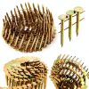 Sadnyy 600 Count Coil Roofing Nails 1-1/4in Stainless Steel 15°-2