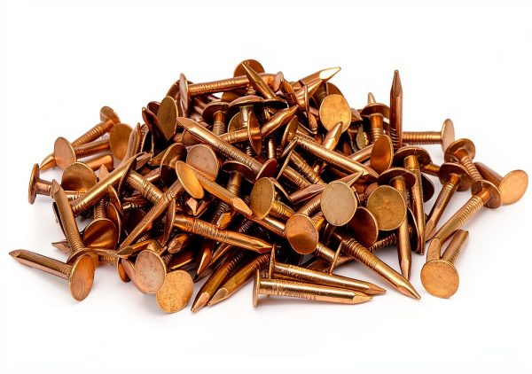 1 Inch Copper Nails by YuJingKey – 99.9% Pure Copper, 125 pcs Roofing-0