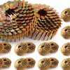 Roofing Nails 1-1/4" x .120 Round Galvanized – CREWTOWER 3600-0