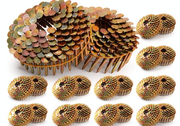 Roofing Nails 1-1/4" x .120 Round Galvanized – CREWTOWER 3600-0