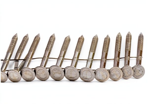 Simpson Strong-Tie S11A125RNBP 15 Wire Coil, Full Round Head, Ring-Shank Roofing Nail 1-1/4 in. Type 304 (720-Qty)-1