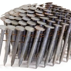 1 3/4 Ring A153-D HDG Coil Roofing Nails by Jev Cap – 3,600 Count-0