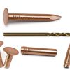 1 Inch Copper Nails by YuJingKey – 99.9% Pure Copper, 125 pcs Roofing-1