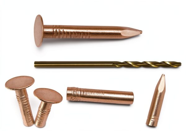 1 Inch Copper Nails by YuJingKey – 99.9% Pure Copper, 125 pcs Roofing-1